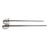 19th C. MEXICAN & EUROPEAN CAVALRY TROOPER SWORDS