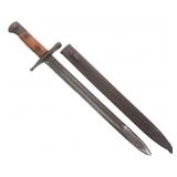 ITALIAN M1891 BAYONET by TERNI WITH SCABBARD