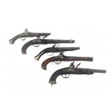 EUROPEAN FLINTLOCK PISTOLS FOR PARTS OR REPAIR