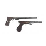 UNDERHAMMER PERCUSSION PISTOLS LOT OF 2