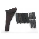 US M2 & M1 CARBINE MAGAZINES WITH REVOLVER HOLSTER