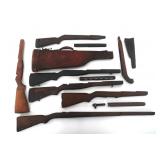 US AND GERMAN RIFLE STOCKS