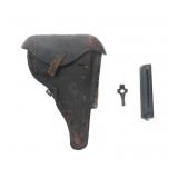 WWII GERMAN P08 LUGER PISTOL HOLSTER