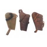 WWII US ARMY M3 1911 LEATHER SHOULDER HOLSTERS