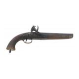 BELGIAN .68 CALIBER FLINTLOCK PISTOL