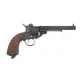 E LEFAUCHEUX 9mm PINFIRE SINGLE ACTION REVOLVER