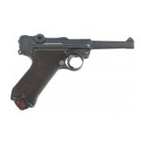 WWI GERMAN ERFURT P08 9mm CALIBER LUGER PISTOL