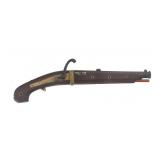 JAPANESE .52 CALIBER TANEGASHIMA CONVERSION PISTOL