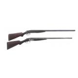 REMINGTON 1900 & WARDS NEW MODEL 12 GA SHOTGUNS