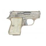 ENGRAVED ASTRA CUB .22 S CALIBER POCKET PISTOL
