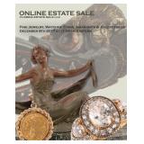 BID NOW - ONLINE ESTATE SALE AUCTION - Fine Jewelry, Coins, Currency, Watches, Art, Asian, Hobby