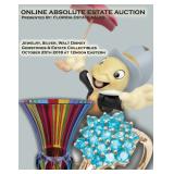 ABSOLUTE ONLINE ESTATE SALE AUCTION - Fine Jewelry, Gemstones, Walt Disney, Estate Collectibles