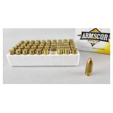 50 Rnds Armscor 9mm 124gr FMJ Ammunition