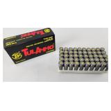 50 Rnds TulAmmo 9mm 115gr FMJ Ammunition