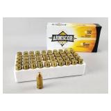 50 Rnds Armscor 9mm 124gr FMJ Ammunition