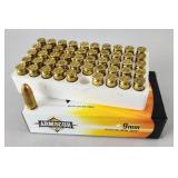 50 Rnds Armscor 9mm 124gr FMJ Ammunition