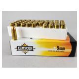 50 Rnds Armscor 9mm 124gr FMJ Ammunition