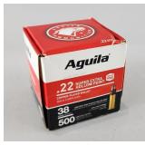 500 Rnds. Aguila 22lr Super HP Ammunition