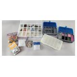 Group of Beads Eyes & Hooks Fly Tying Material