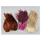 3 Deceiver Hackle Patch Fly Tying Material