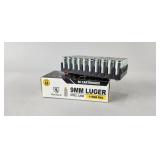 50 Rnds Monarch 9mm 115gr FMJ Ammunition