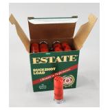 25 Estate 12ga 2 3/4" Buckshot Shot Shells