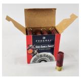 25 Federal 12ga 6 Shot Steel 2 3/4" Shells