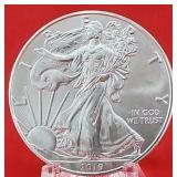 2019 Unc. 1oz. American Silver Eagle