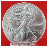 2015 Unc. 1oz. American Silver Eagle
