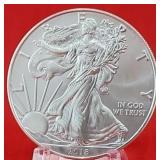 2018 Unc. 1oz. American Silver Eagle
