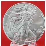 2019 Unc. 1oz. American Silver Eagle