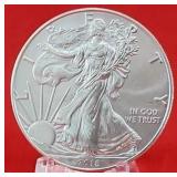 2018 Unc. 1oz. American Silver Eagle