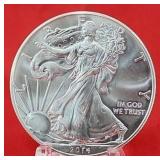 2014 Unc. 1oz. American Silver Eagle