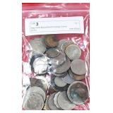 Bag of 60 Mixed World Foreign Coins