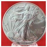 2018 Unc 1oz American Silver Eagle