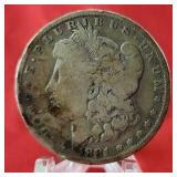 1881-O Morgan Silver Dollar