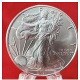 2021 Unc 1oz American Silver Eagle Type 1