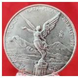 2013 Mexico 1oz 999 Silver Libertad