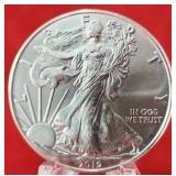 2019 Unc 1oz American Silver Eagle
