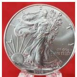 2018 Unc 1oz American Silver Eagle
