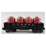 Lionel Gondola Car No. 6112 w/ 4 Red Canisters