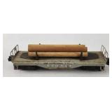 Lionel Log Car No. 6111 with 5 Logs