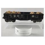 Lionel Pennsylvania Gondola Car 2452 with Barrels
