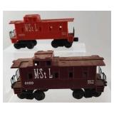 2 Lionel O Gauge M-St L Caboose 6059