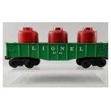 Lionel Green Gondola No. 6142 with Canisters