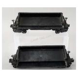 2 Lionel Coal Unloading Cars No. 3469