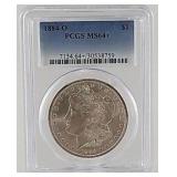 1884-O Morgan Silver Dollar PCGS MS 64+