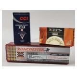 200 Rounds New 22 LR Mixed Brand Ammunition