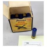16 1963 Peters Box 16ga #1 Buck Shotgun Shells