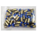 50 9mm 135gr Poly Coated Blue Bullet Cartridges